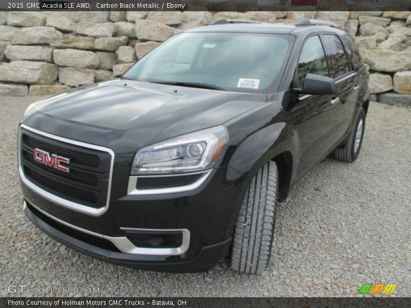 Carbon Black Metallic / Ebony 2015 GMC Acadia SLE AWD