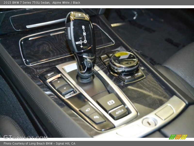 Alpine White / Black 2015 BMW 7 Series 750Li Sedan