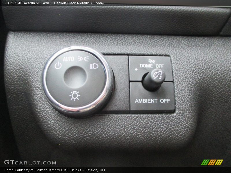 Carbon Black Metallic / Ebony 2015 GMC Acadia SLE AWD