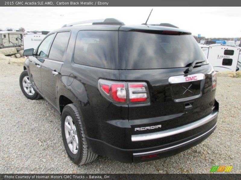 Carbon Black Metallic / Ebony 2015 GMC Acadia SLE AWD