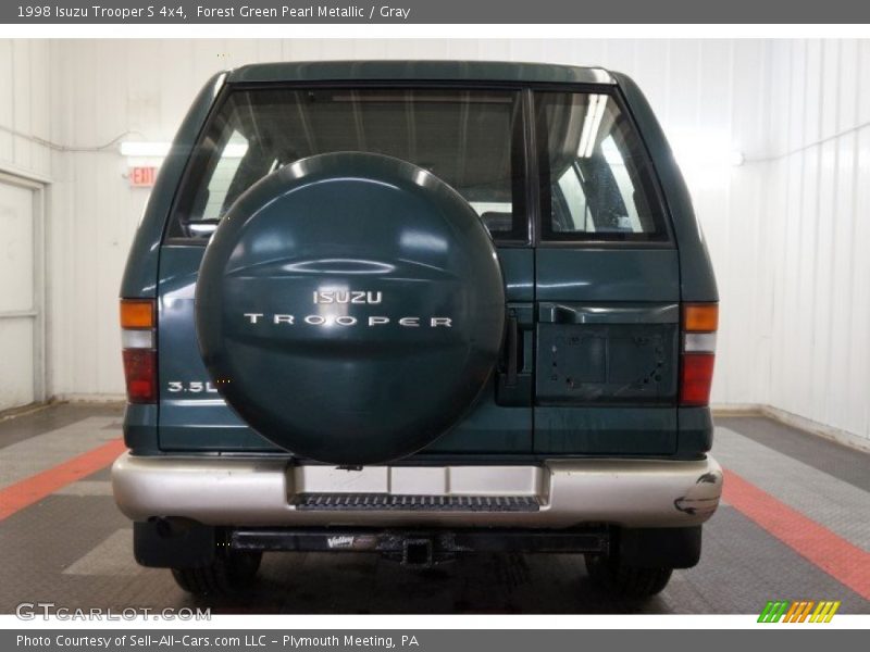 Forest Green Pearl Metallic / Gray 1998 Isuzu Trooper S 4x4