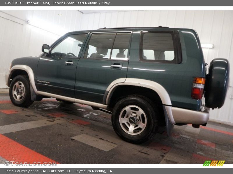 Forest Green Pearl Metallic / Gray 1998 Isuzu Trooper S 4x4