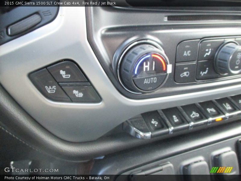 Controls of 2015 Sierra 1500 SLT Crew Cab 4x4