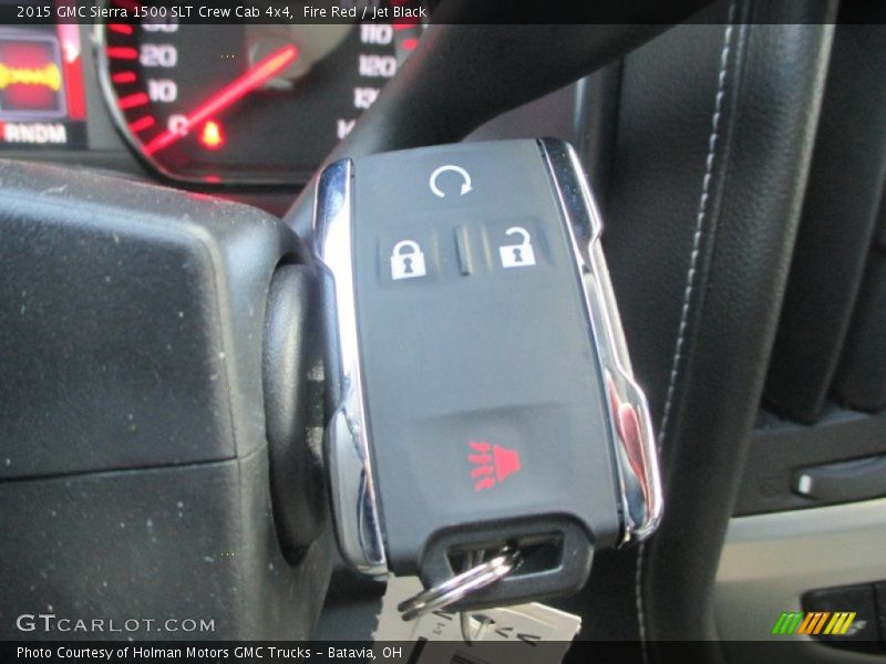 Keys of 2015 Sierra 1500 SLT Crew Cab 4x4