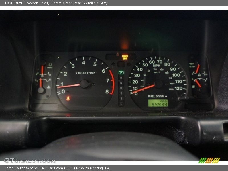  1998 Trooper S 4x4 S 4x4 Gauges