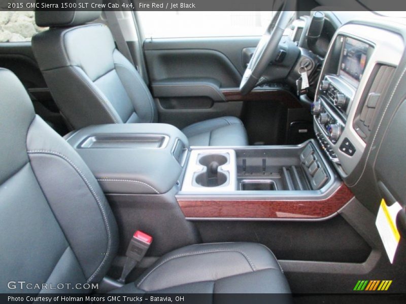  2015 Sierra 1500 SLT Crew Cab 4x4 Jet Black Interior