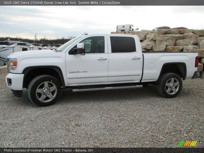  2015 Sierra 2500HD Denali Crew Cab 4x4 Summit White