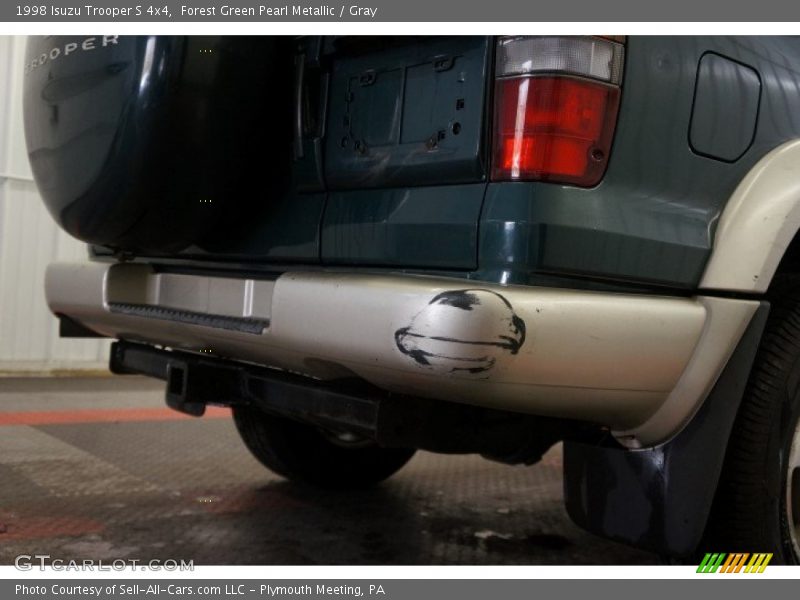 Forest Green Pearl Metallic / Gray 1998 Isuzu Trooper S 4x4