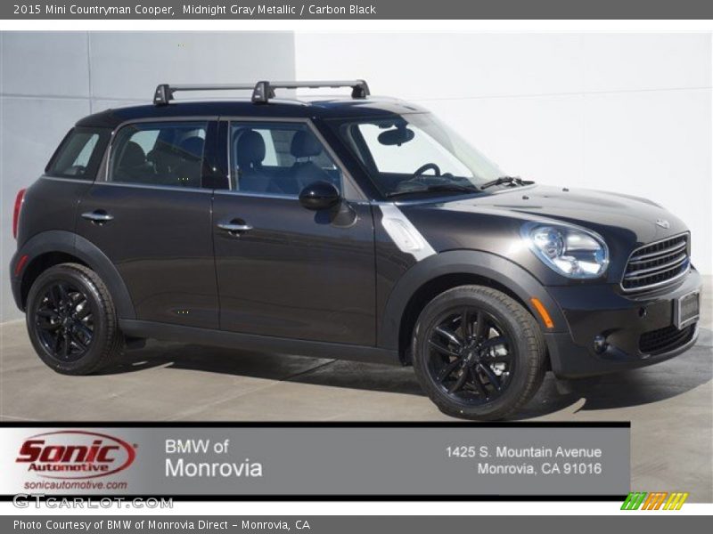 Midnight Gray Metallic / Carbon Black 2015 Mini Countryman Cooper