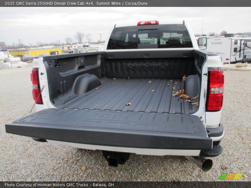 Summit White / Cocoa/Dune 2015 GMC Sierra 2500HD Denali Crew Cab 4x4