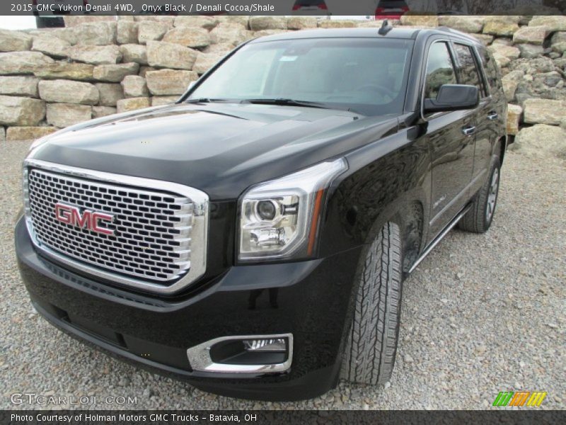Onyx Black / Denali Cocoa/Shale 2015 GMC Yukon Denali 4WD