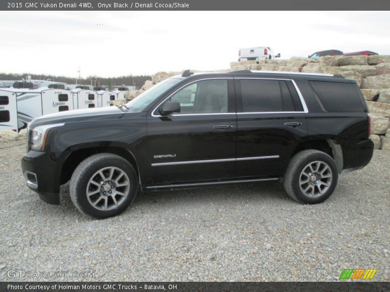 Onyx Black / Denali Cocoa/Shale 2015 GMC Yukon Denali 4WD