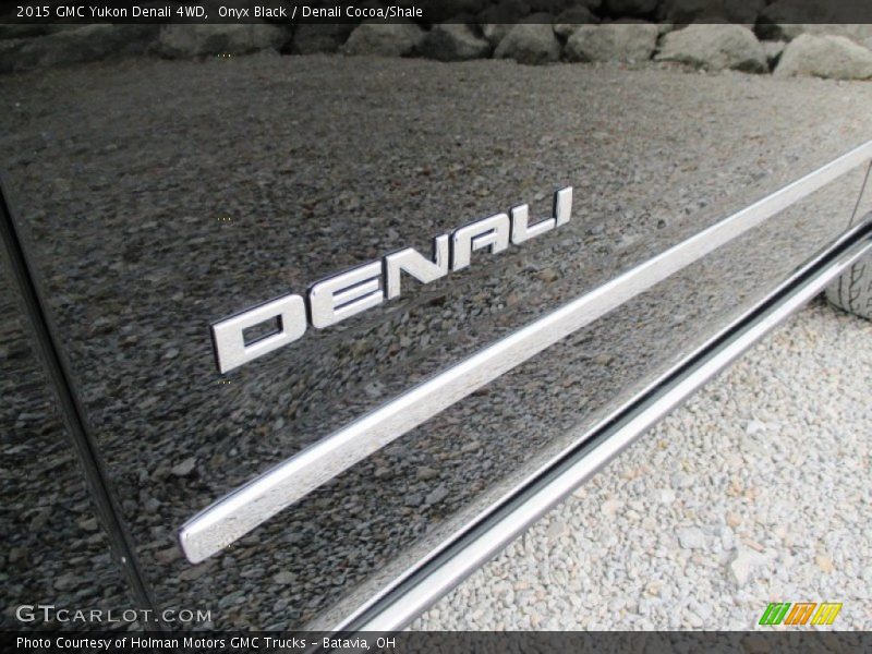 Onyx Black / Denali Cocoa/Shale 2015 GMC Yukon Denali 4WD