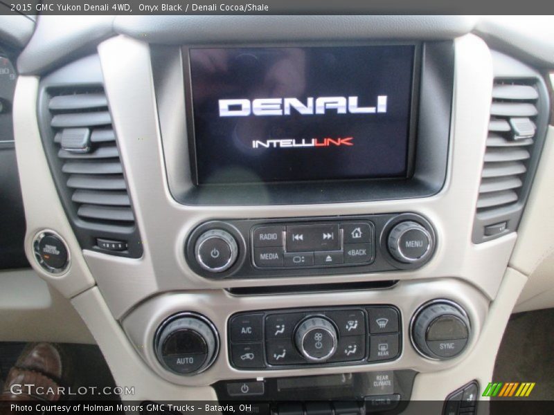 Onyx Black / Denali Cocoa/Shale 2015 GMC Yukon Denali 4WD