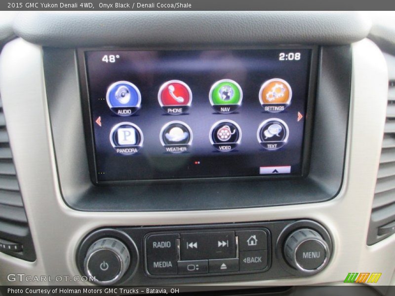 Onyx Black / Denali Cocoa/Shale 2015 GMC Yukon Denali 4WD