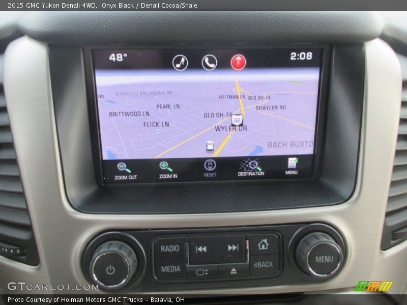 Onyx Black / Denali Cocoa/Shale 2015 GMC Yukon Denali 4WD