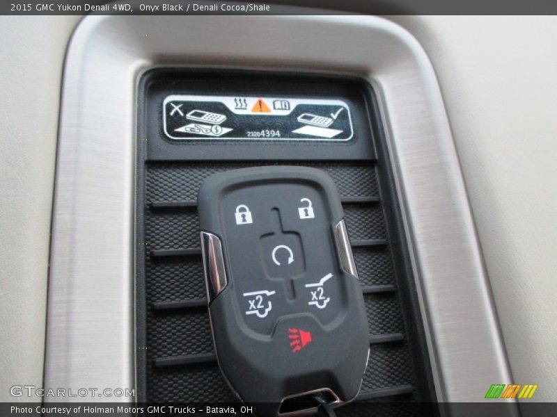 Onyx Black / Denali Cocoa/Shale 2015 GMC Yukon Denali 4WD