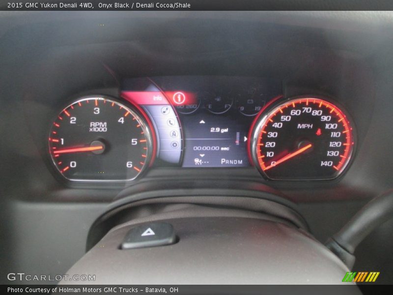 Onyx Black / Denali Cocoa/Shale 2015 GMC Yukon Denali 4WD