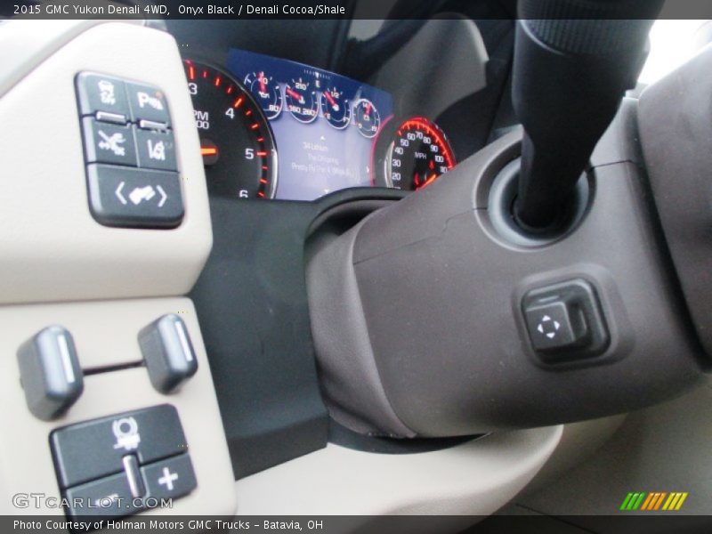 Onyx Black / Denali Cocoa/Shale 2015 GMC Yukon Denali 4WD