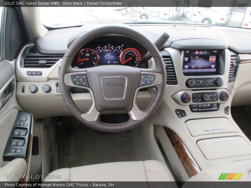 Onyx Black / Denali Cocoa/Shale 2015 GMC Yukon Denali 4WD
