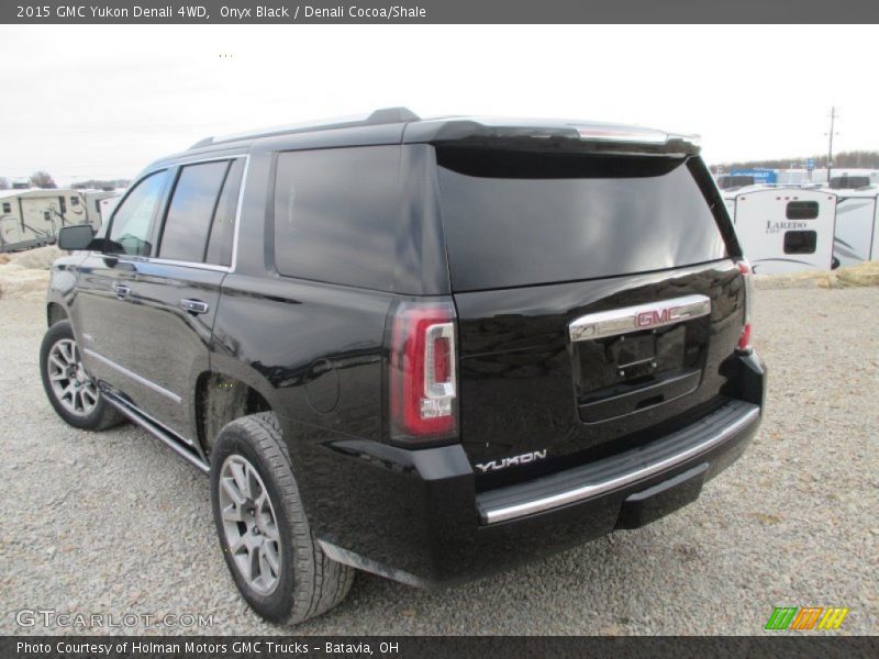 Onyx Black / Denali Cocoa/Shale 2015 GMC Yukon Denali 4WD