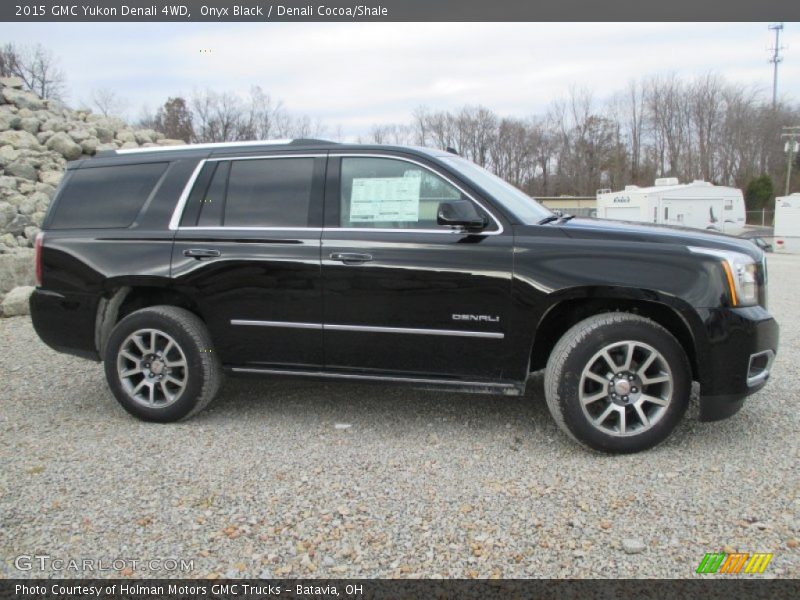 Onyx Black / Denali Cocoa/Shale 2015 GMC Yukon Denali 4WD