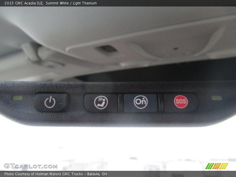 Summit White / Light Titanium 2015 GMC Acadia SLE