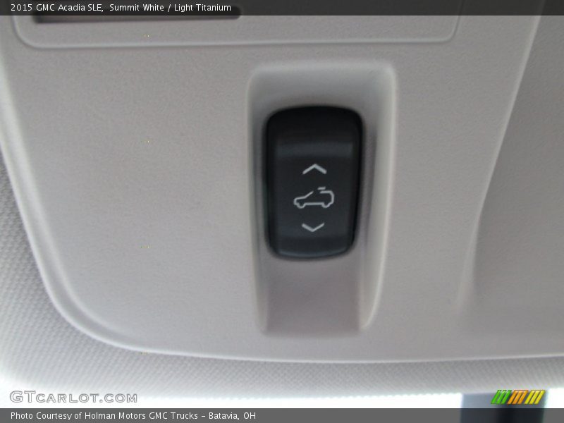 Summit White / Light Titanium 2015 GMC Acadia SLE