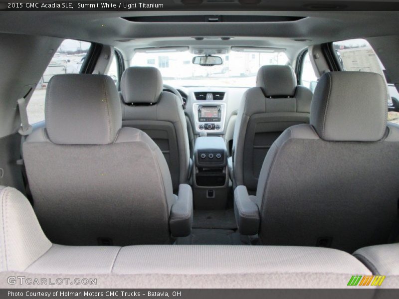 Summit White / Light Titanium 2015 GMC Acadia SLE