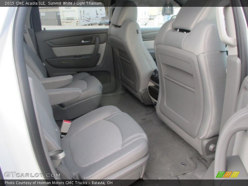 Summit White / Light Titanium 2015 GMC Acadia SLE