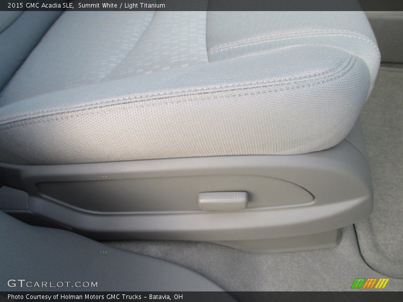 Summit White / Light Titanium 2015 GMC Acadia SLE
