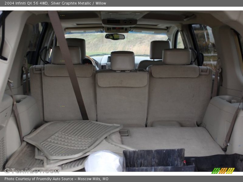 Silver Graphite Metallic / Willow 2004 Infiniti QX 56 4WD