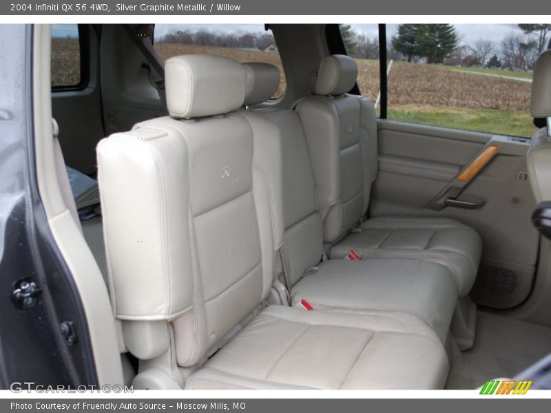 Silver Graphite Metallic / Willow 2004 Infiniti QX 56 4WD