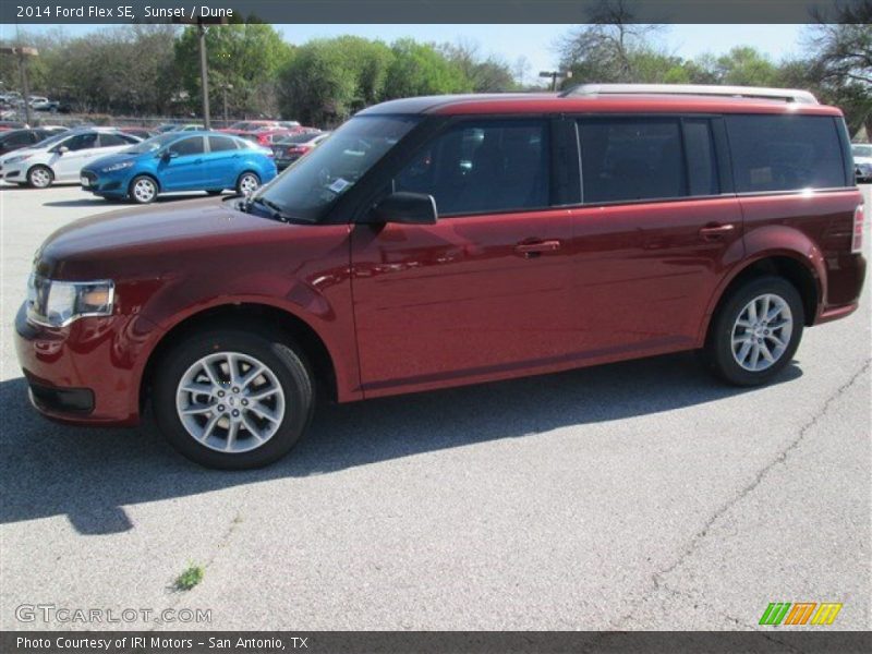 Sunset / Dune 2014 Ford Flex SE