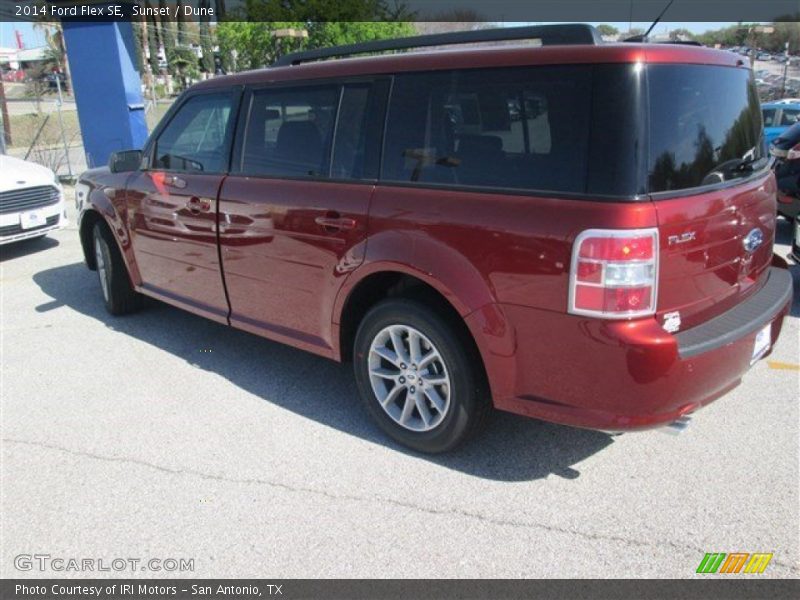 Sunset / Dune 2014 Ford Flex SE
