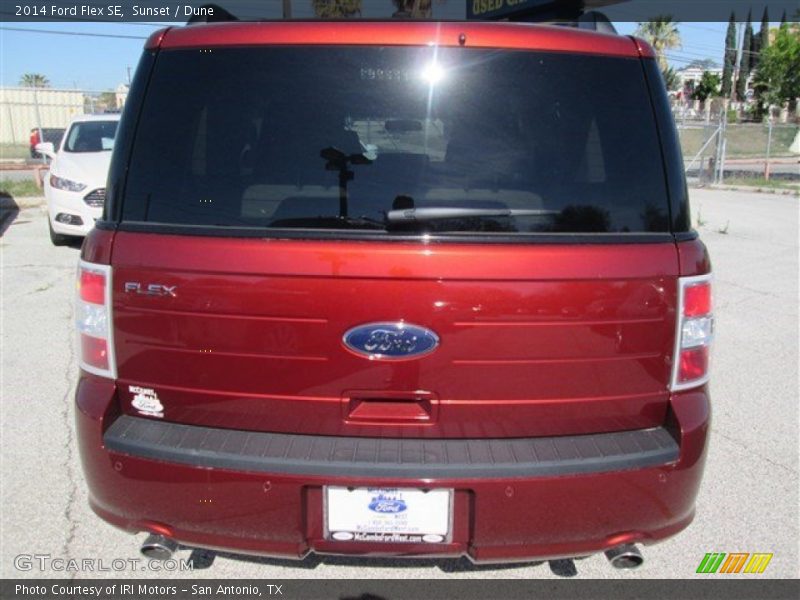 Sunset / Dune 2014 Ford Flex SE