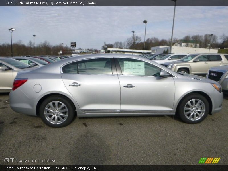 Quicksilver Metallic / Ebony 2015 Buick LaCrosse FWD