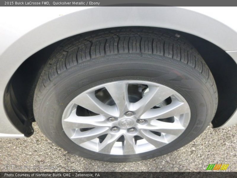 Quicksilver Metallic / Ebony 2015 Buick LaCrosse FWD
