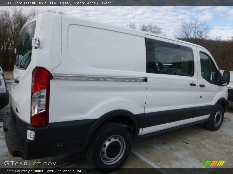 Oxford White / Pewter 2015 Ford Transit Van 250 LR Regular