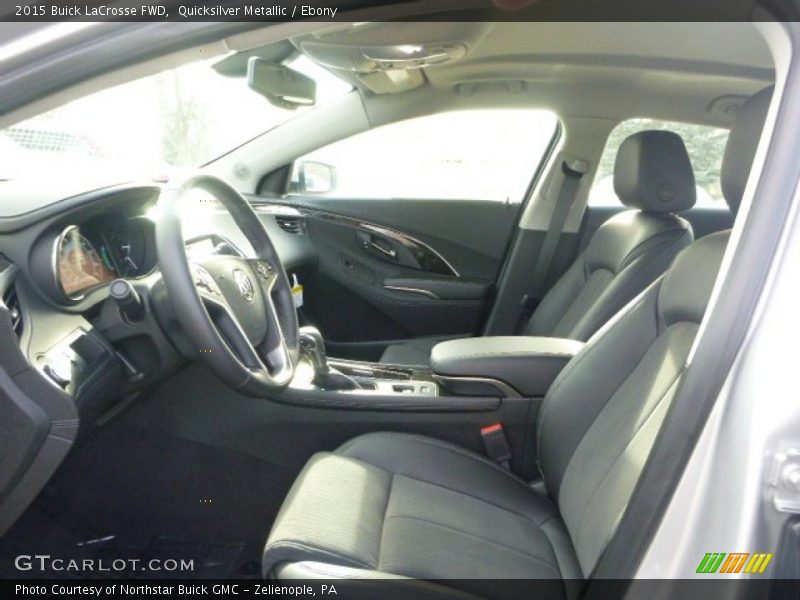 Quicksilver Metallic / Ebony 2015 Buick LaCrosse FWD