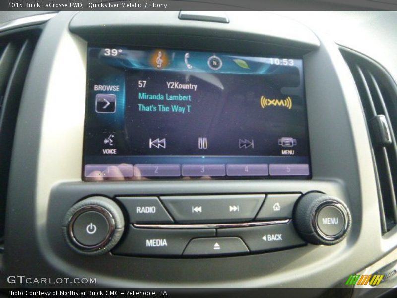 Quicksilver Metallic / Ebony 2015 Buick LaCrosse FWD