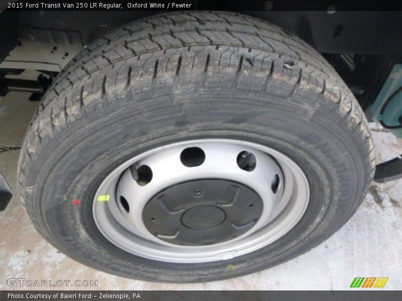 Oxford White / Pewter 2015 Ford Transit Van 250 LR Regular