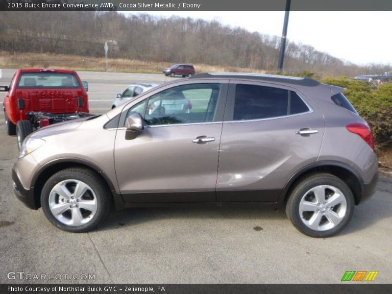  2015 Encore Convenience AWD Cocoa Silver Metallic
