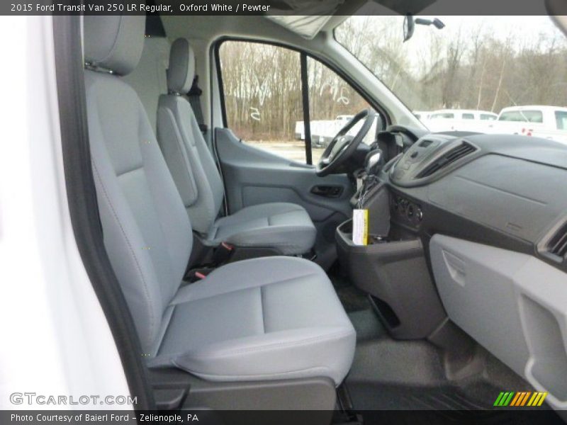 Oxford White / Pewter 2015 Ford Transit Van 250 LR Regular