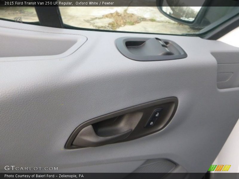 Oxford White / Pewter 2015 Ford Transit Van 250 LR Regular
