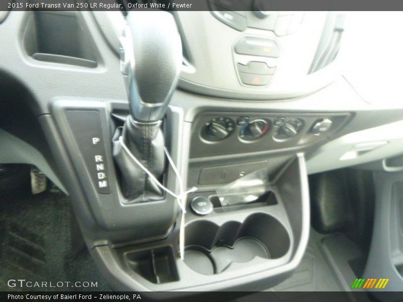Oxford White / Pewter 2015 Ford Transit Van 250 LR Regular