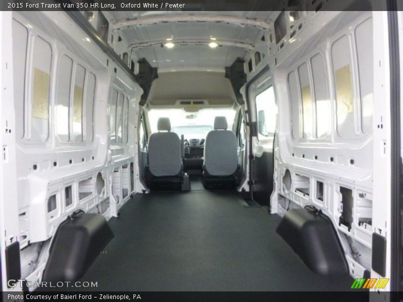 Oxford White / Pewter 2015 Ford Transit Van 350 HR Long