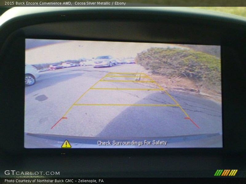 Cocoa Silver Metallic / Ebony 2015 Buick Encore Convenience AWD
