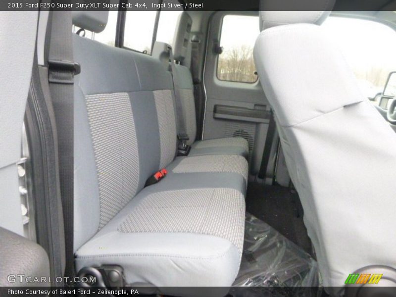 Ingot Silver / Steel 2015 Ford F250 Super Duty XLT Super Cab 4x4