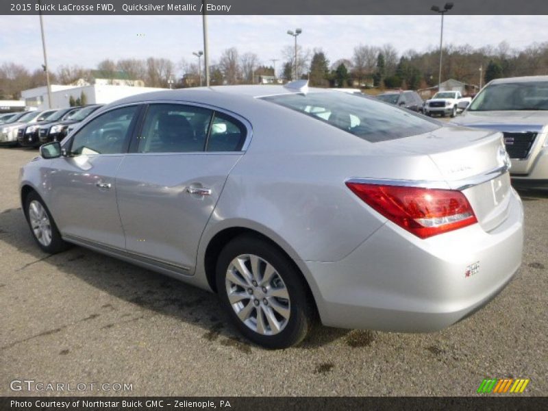 Quicksilver Metallic / Ebony 2015 Buick LaCrosse FWD